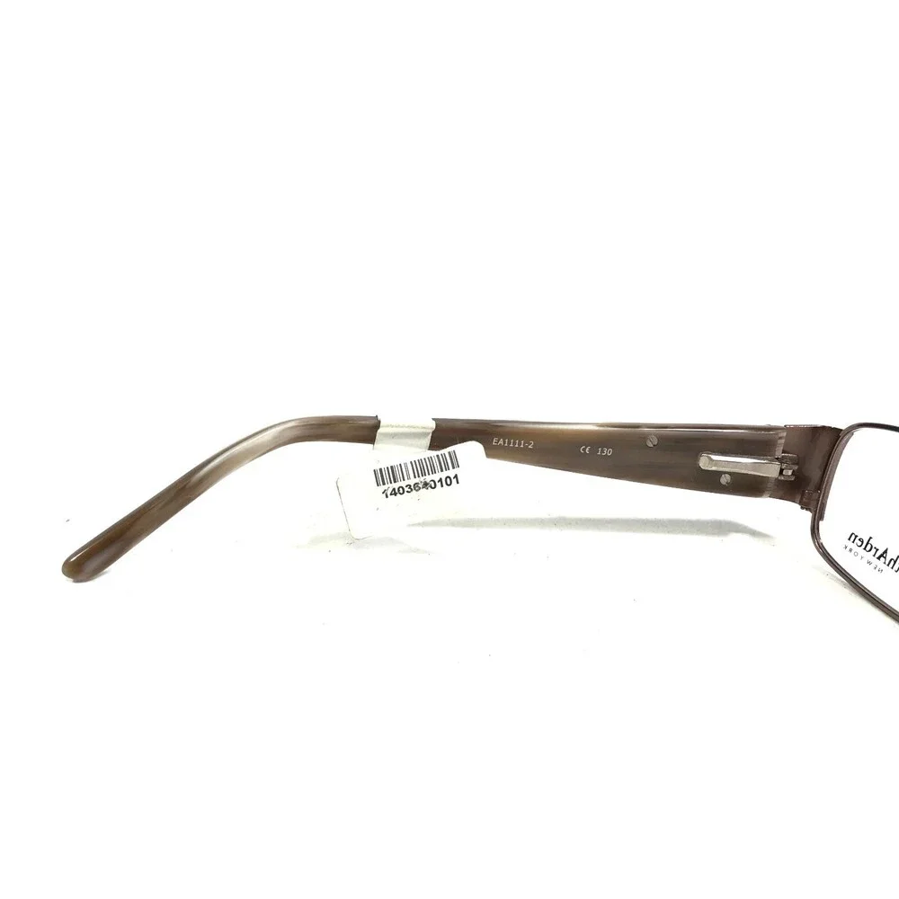 Elizabeth Arden EA1111-2 Eyeglasses Frames Brown Rectangular Full Rim 51-17-130